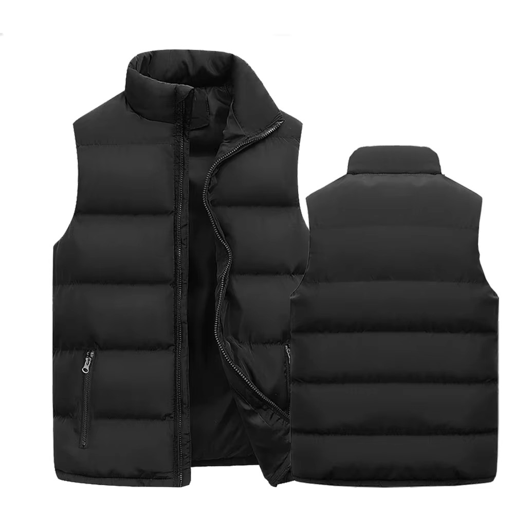 Streetwear Brand Jacket - Gilet chaud sans manches pour homme,