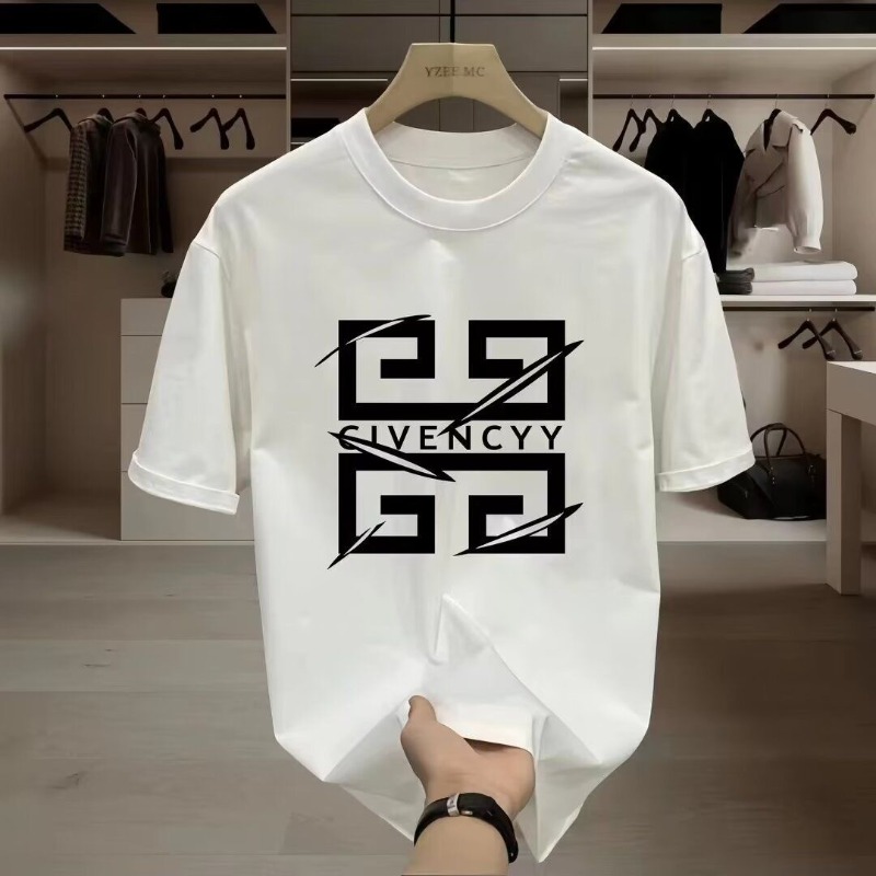 Streetwear Brand T Shirt - T-shirt Homme 2026 GIVENCY avec Logo