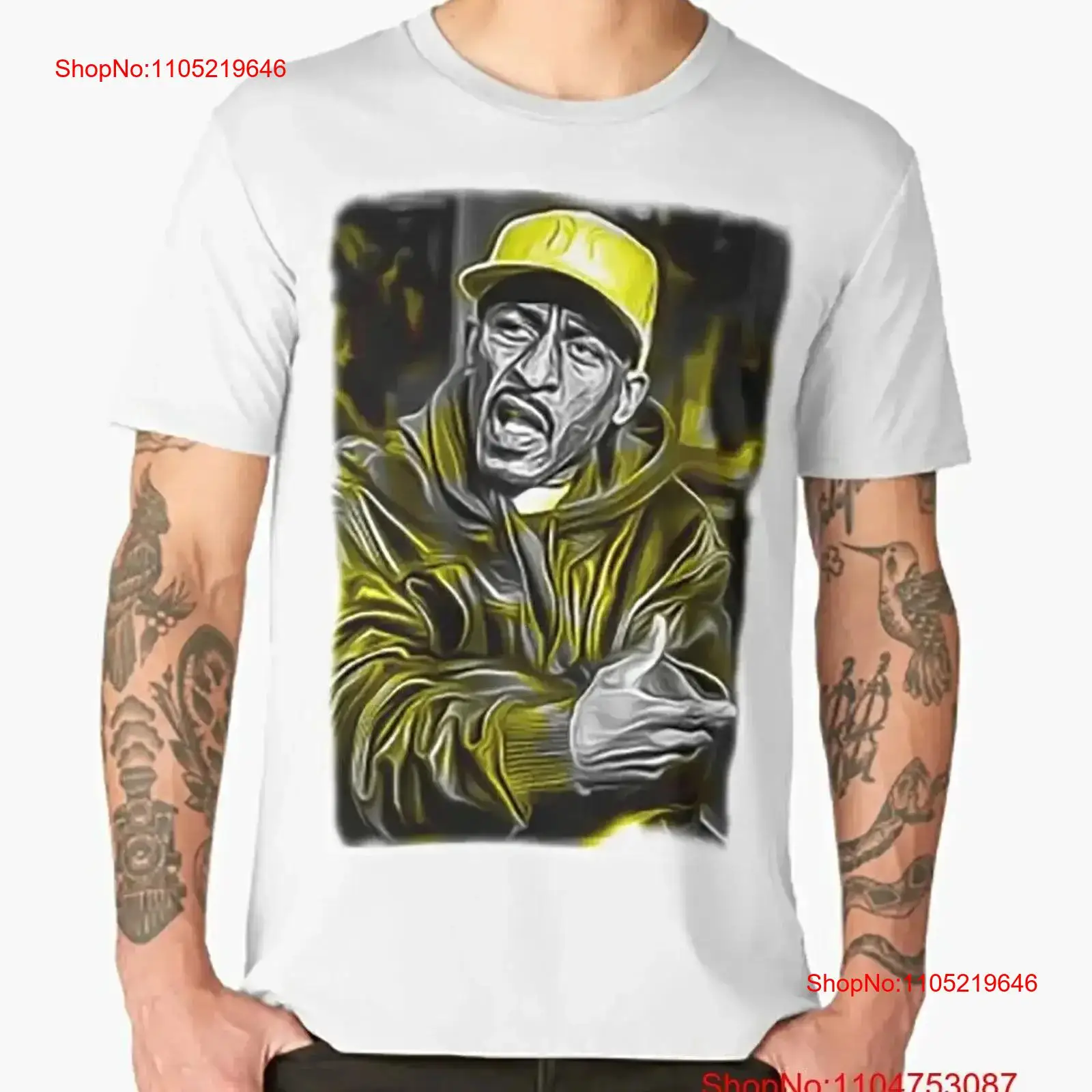 Rakim t-shirt rappeur classiqu - Streetwear Brand T Shirt avis et prix